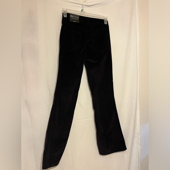 JNY high waist velour jeans (dark purple) - Picture 2 of 2